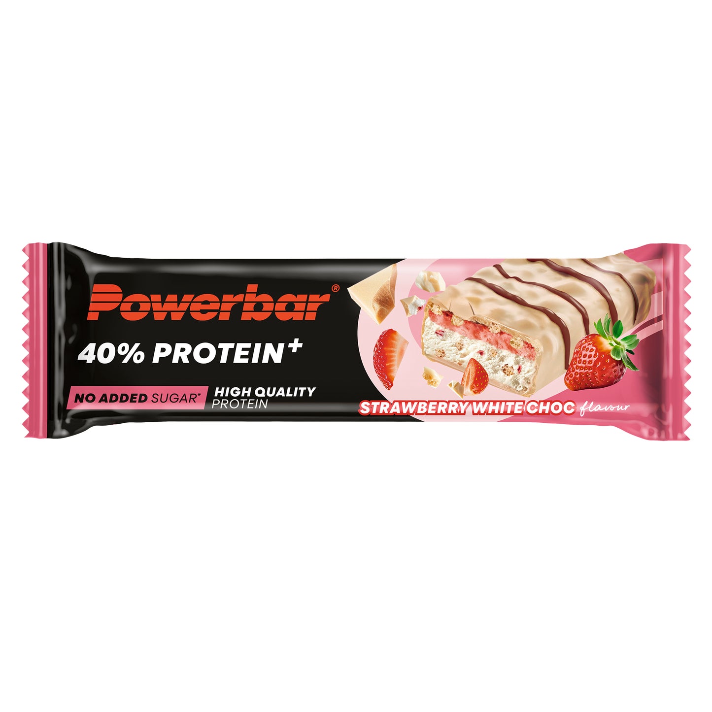 Powerbar Protein Plus 40% Strawberry White -40g (12 buc/box)