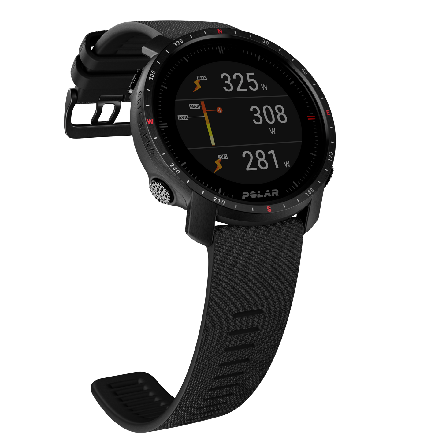 Ceas Polar Grit X Pro Blk M/L