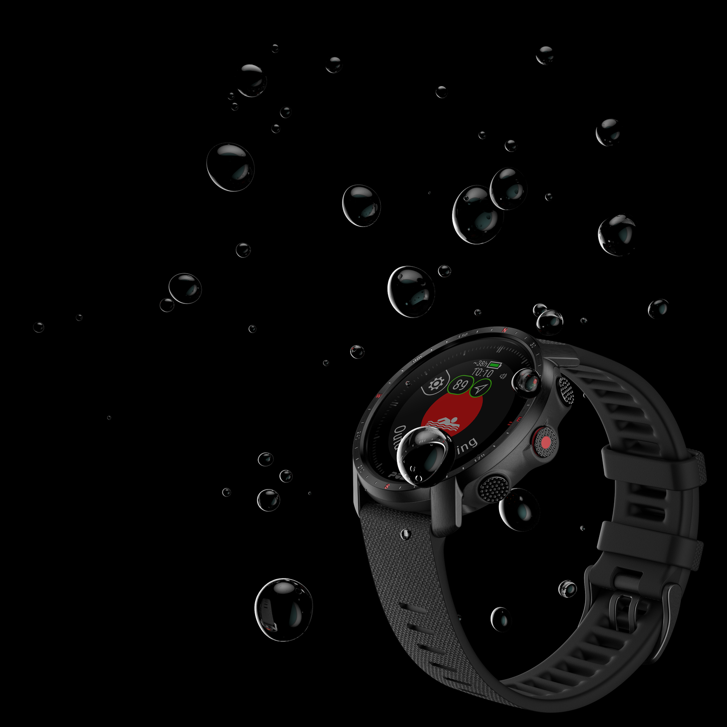 Ceas Polar Grit X Pro Blk M/L