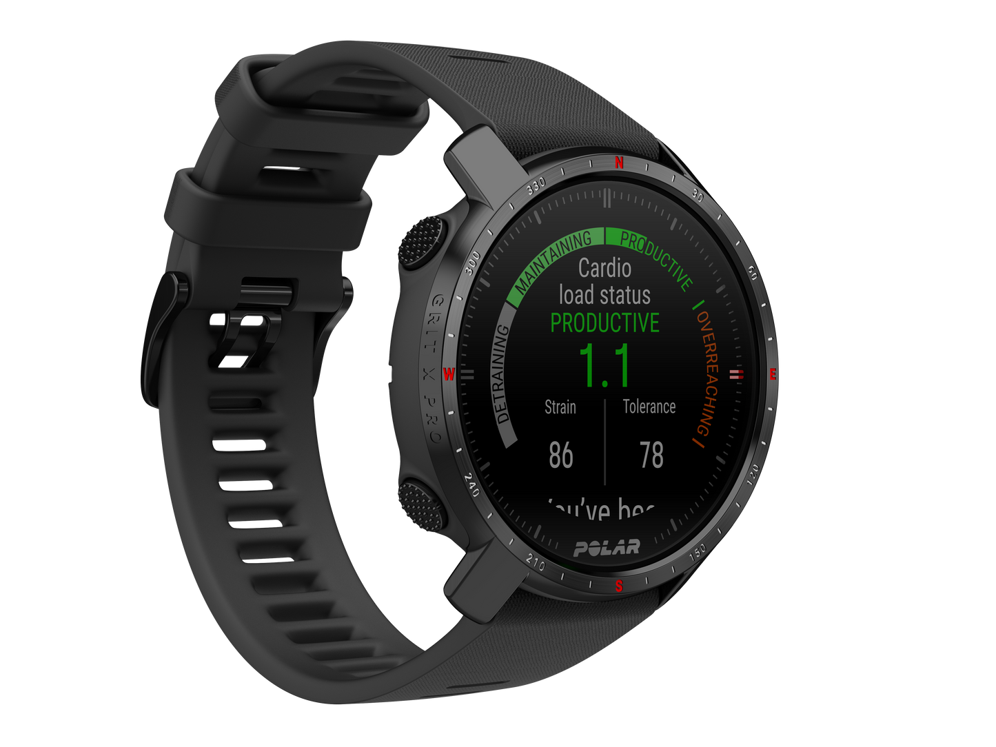 Ceas Polar Grit X Pro Blk M/L