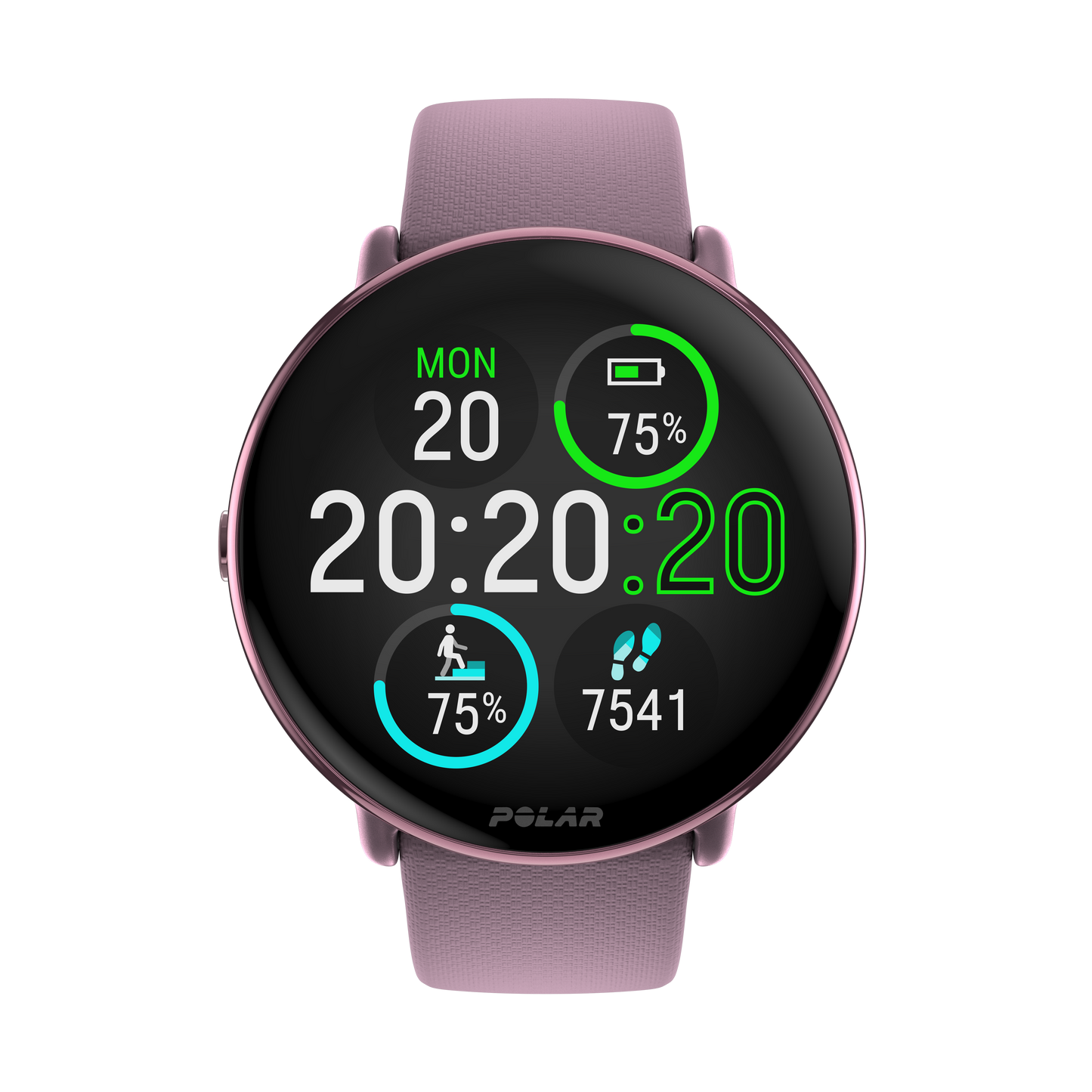 Ceas Polar Ignite 3 Purple Dusk, Ecran Amoled, S-L