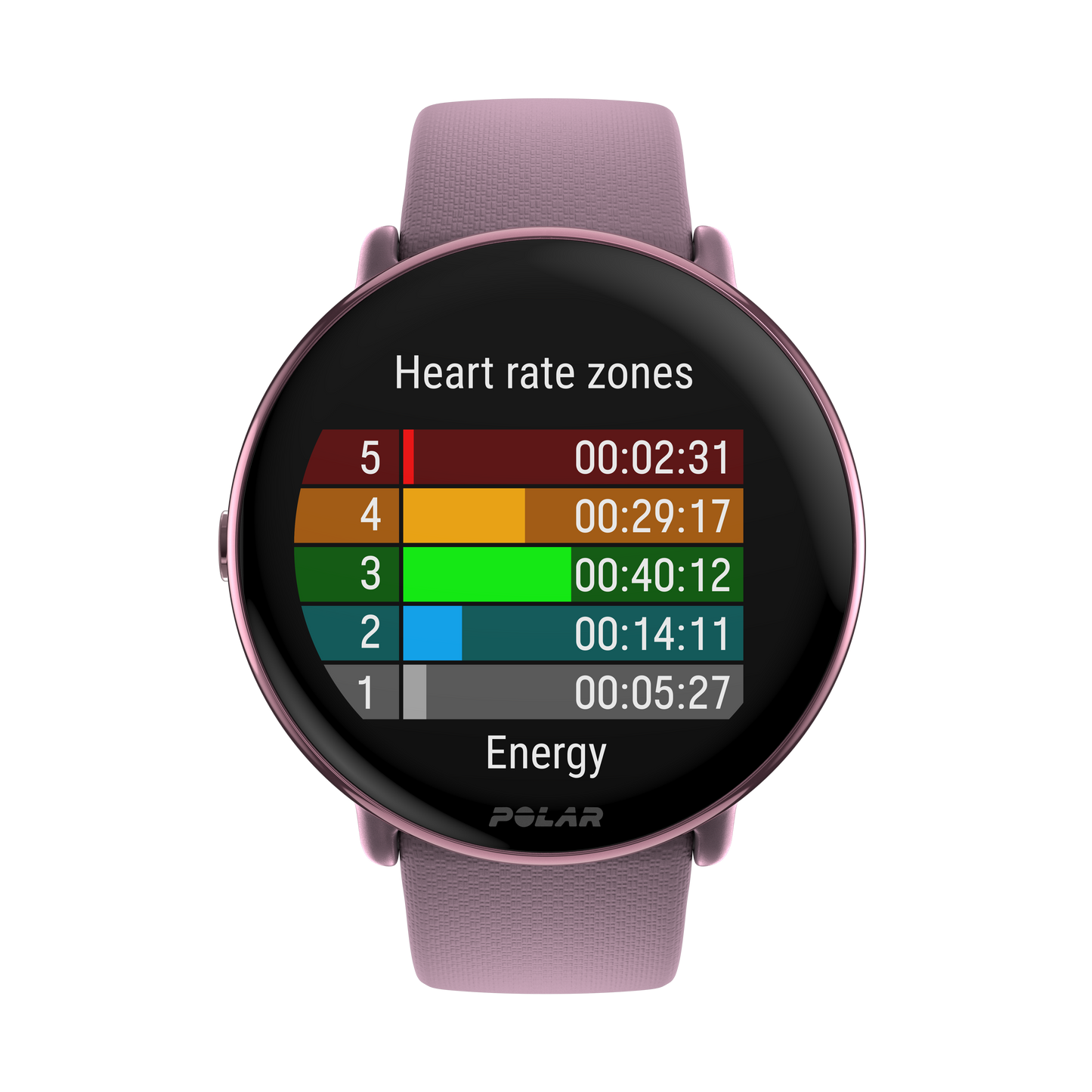 Ceas Polar Ignite 3 Purple Dusk, Ecran Amoled, S-L