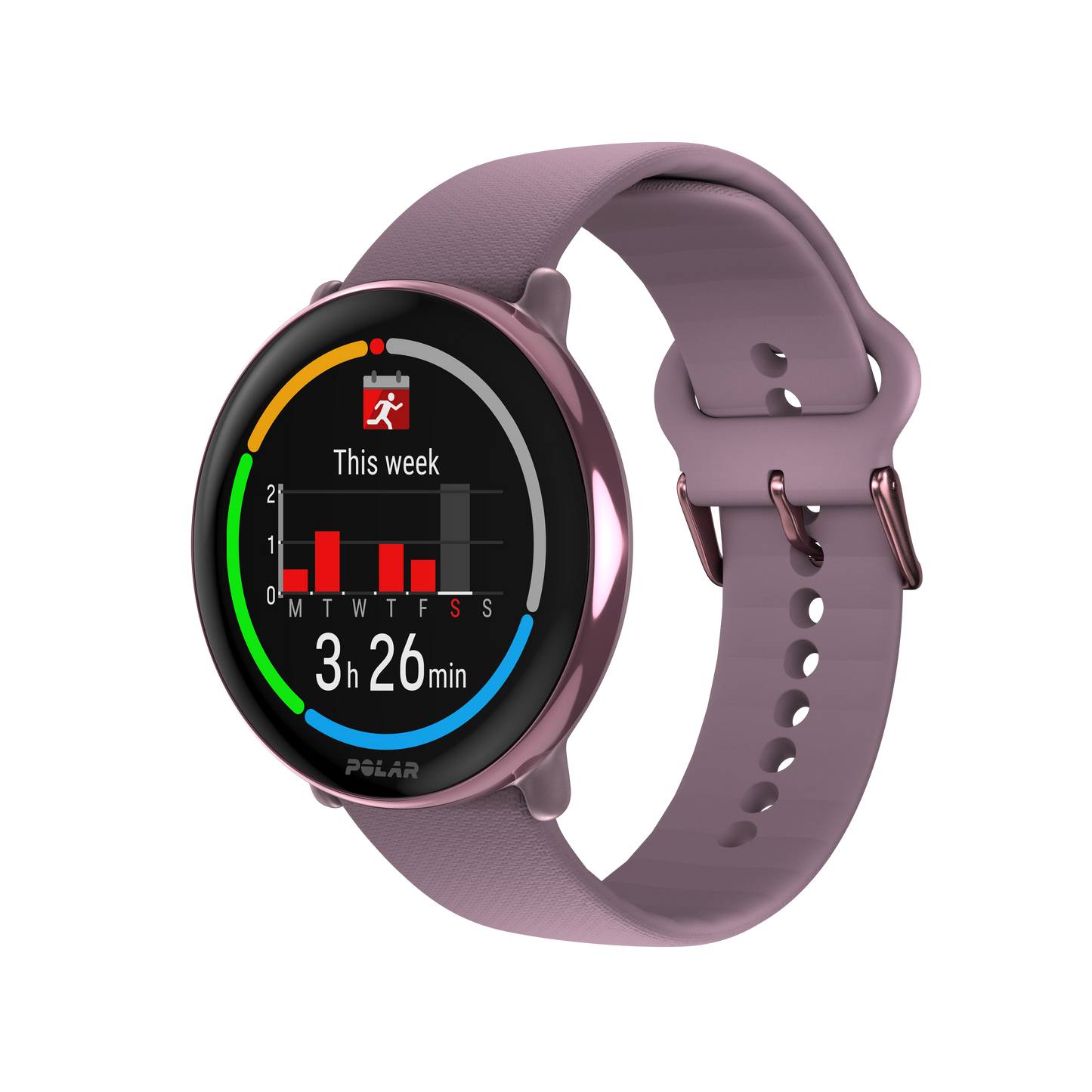 Ceas Polar Ignite 3 Purple Dusk, Ecran Amoled, S-L