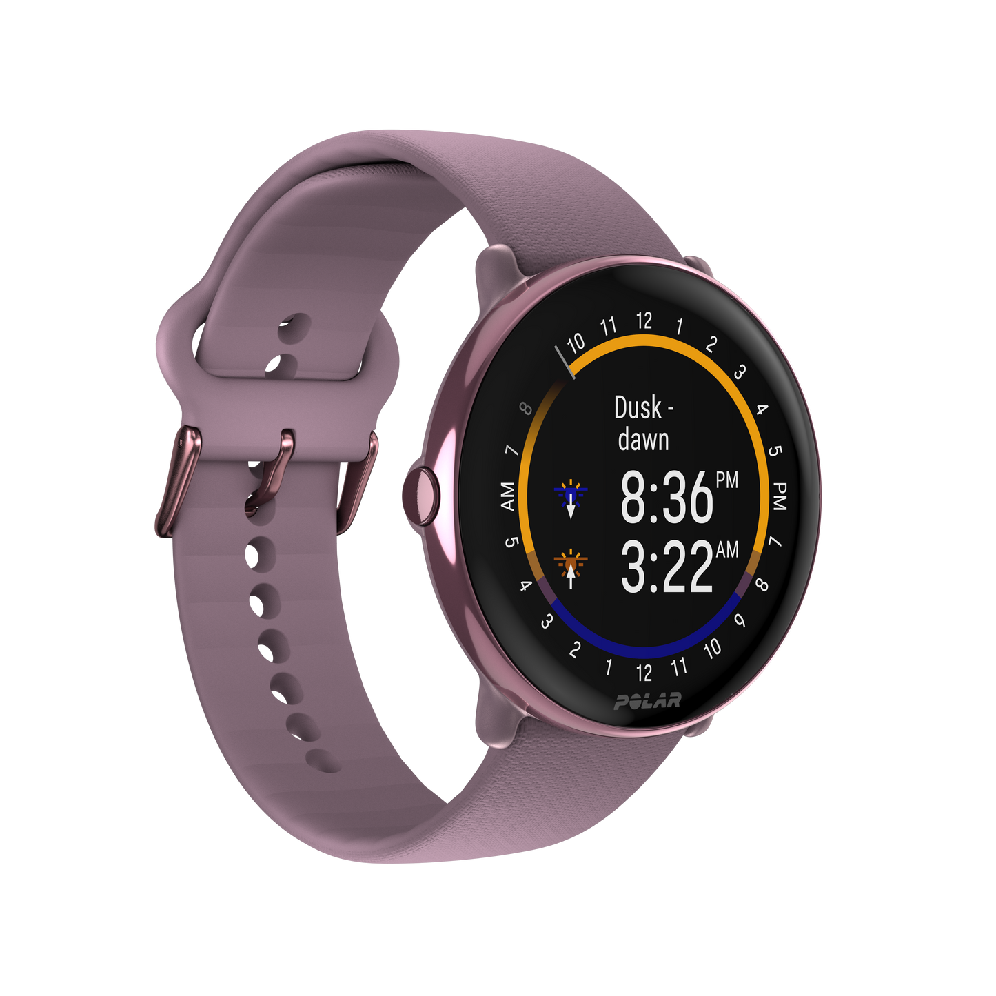 Ceas Polar Ignite 3 Purple Dusk, Ecran Amoled, S-L