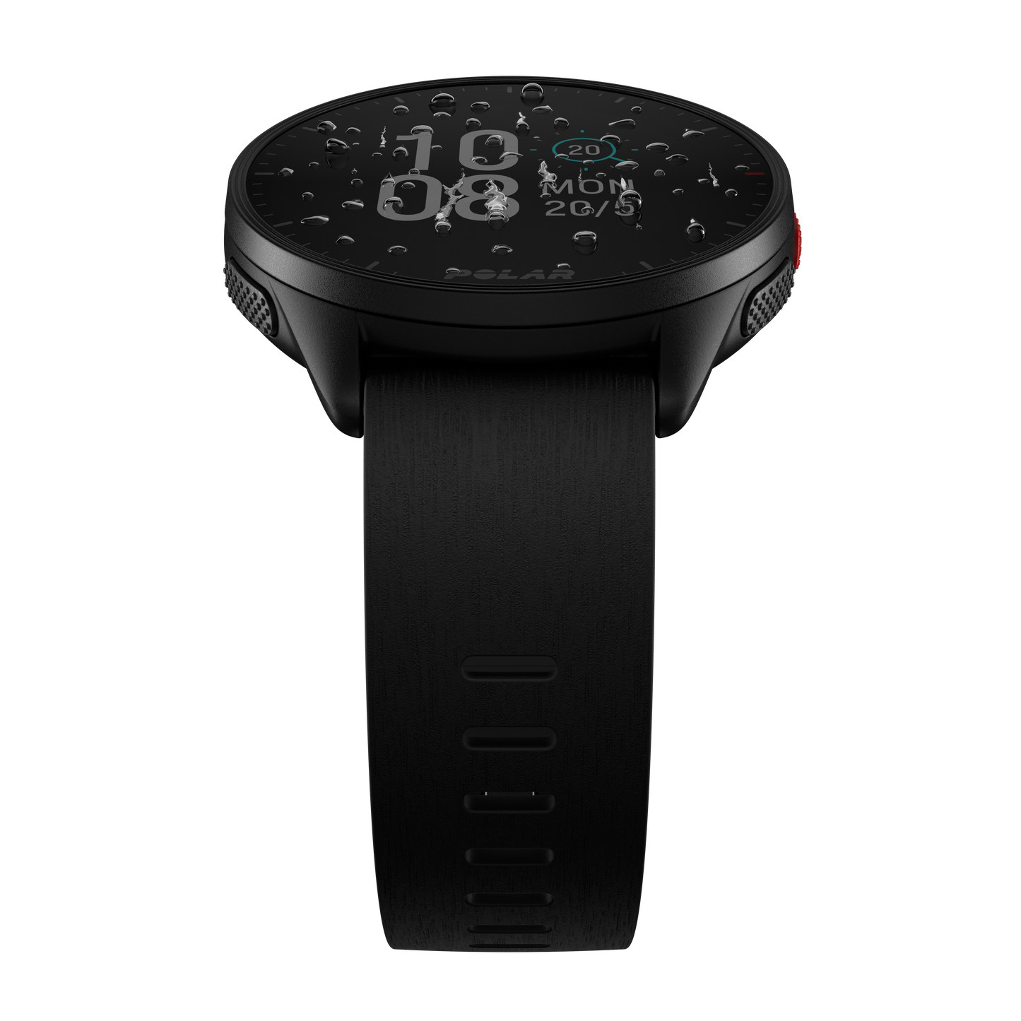 Smartwatch Polar Pacer, Night Black, M-L