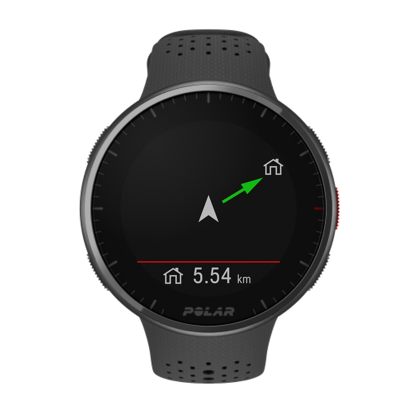 Ceas Polar Pacer Pro Carbon Grey