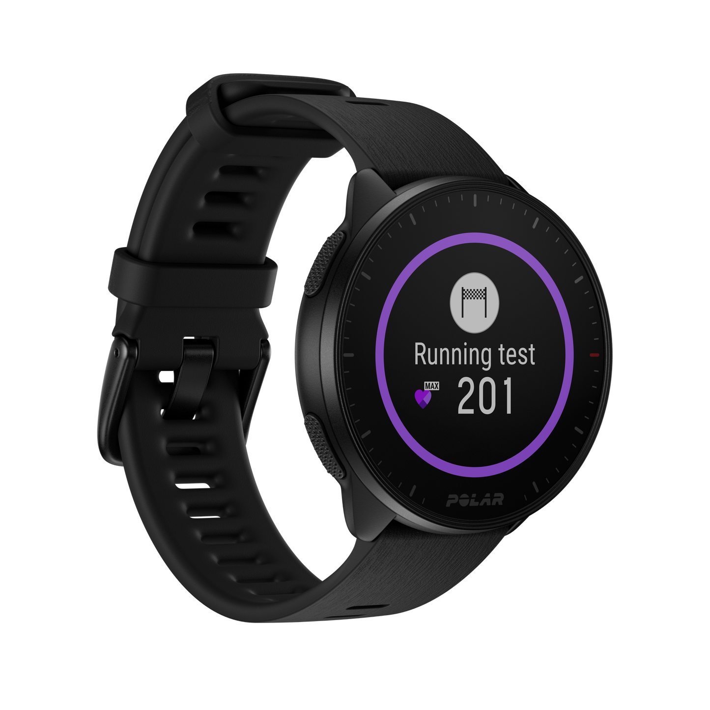 Smartwatch Polar Pacer, Night Black, M-L