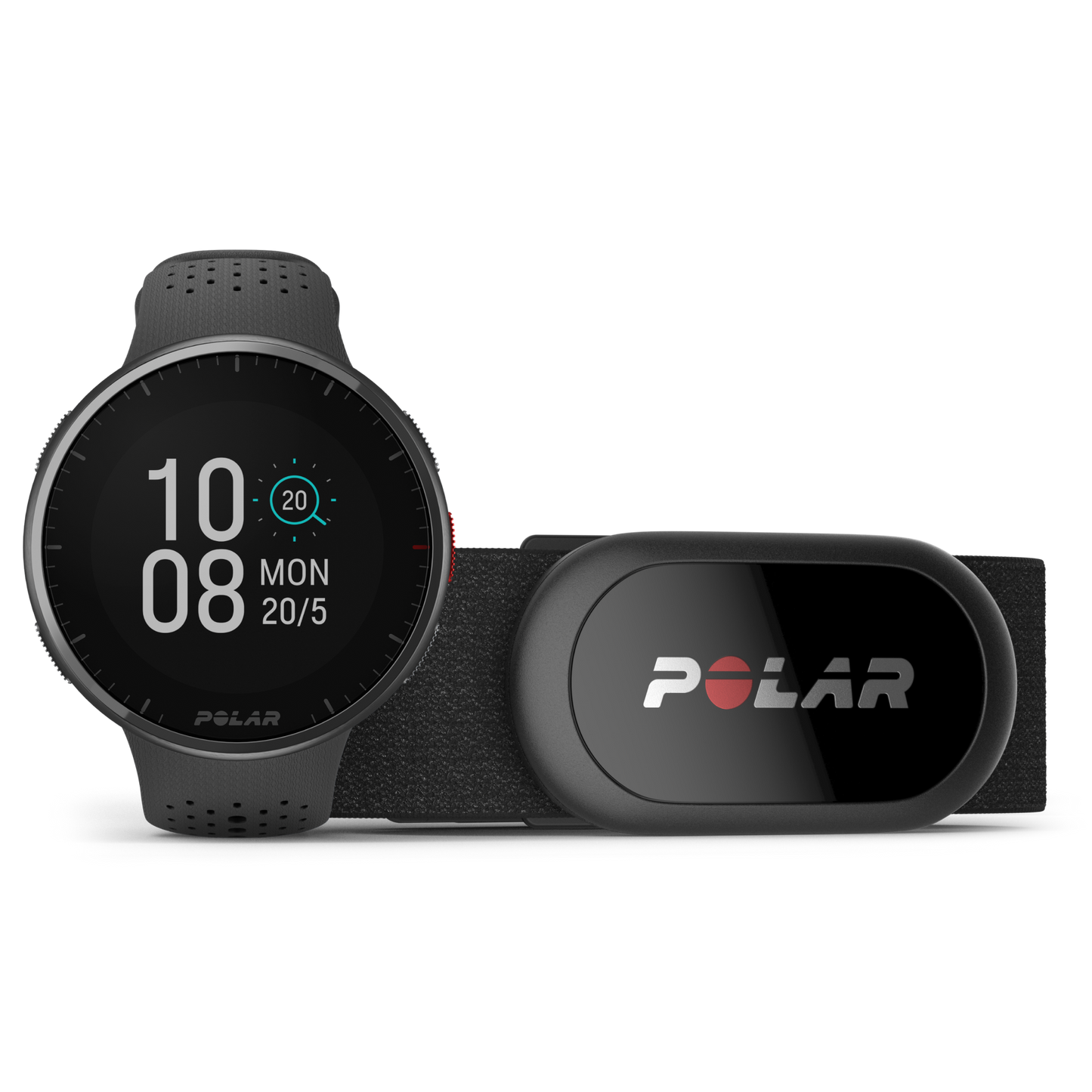 Ceas Polar Pacer Pro Carbon Grey