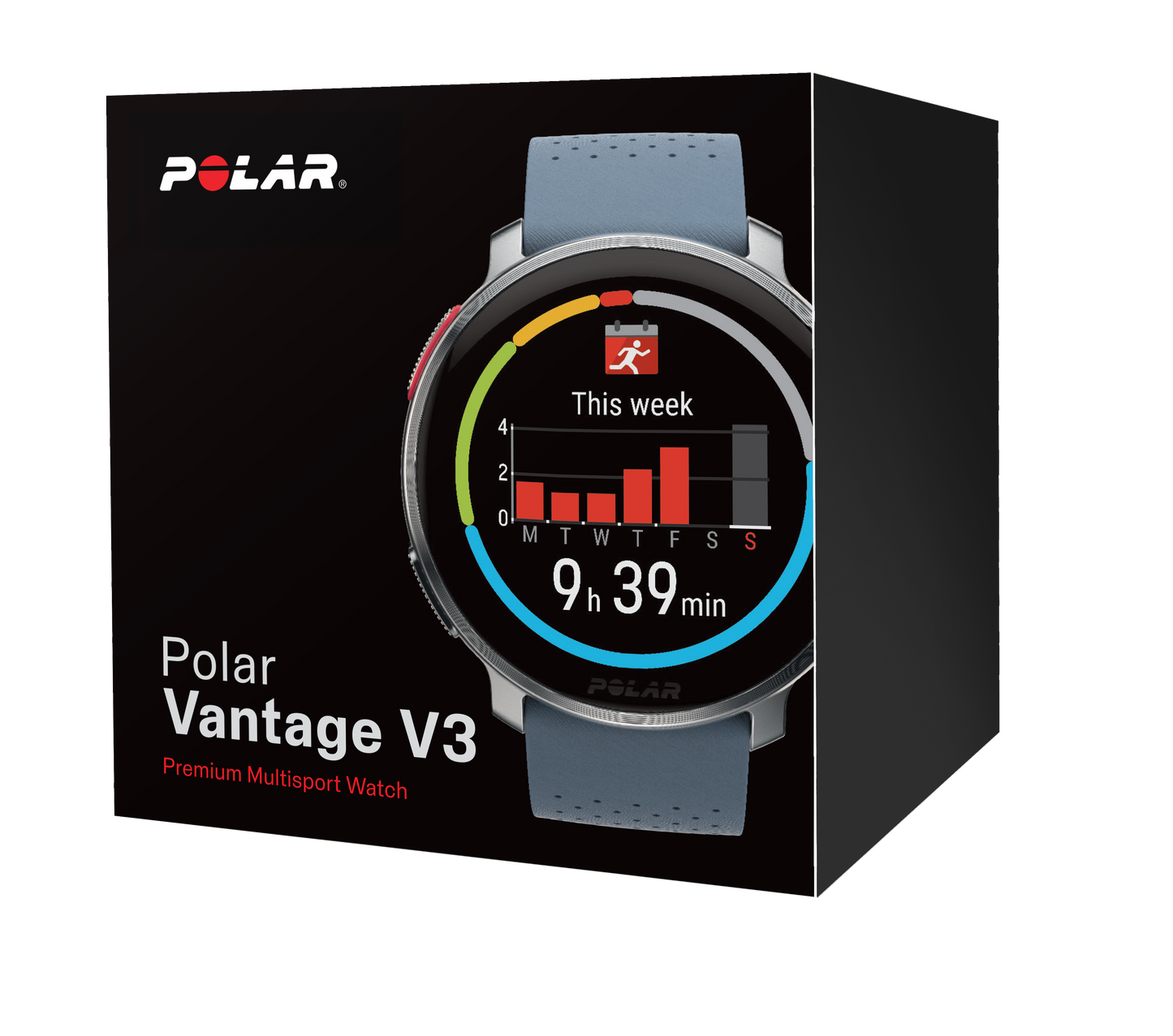 Ceas smartwatch Polar Vantage V3, M-L, Sky Blue