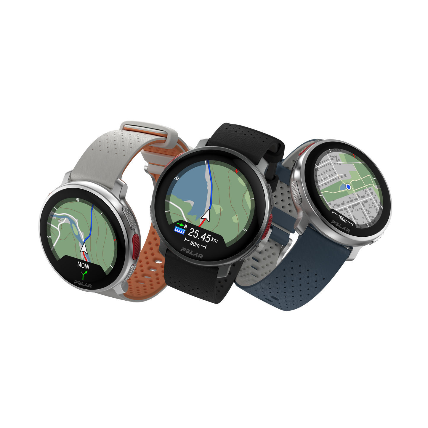 Ceas smartwatch Polar Vantage V3, M-L, Sunrise Apricot