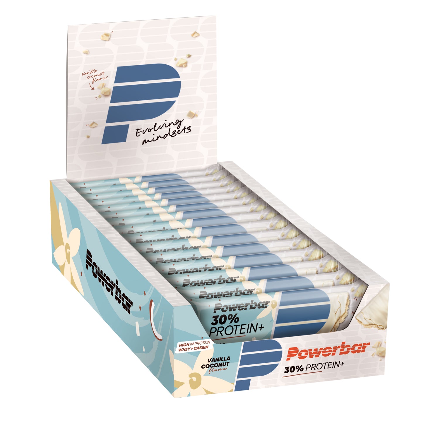 Powerbar Protein Plus 30% Vanilla Coconut - 55 g (15 buc/box)