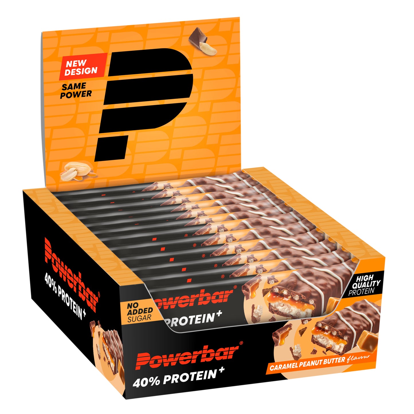Powerbar Protein Plus 40% Caramel Peanut Butter -40 g (12 buc/box)