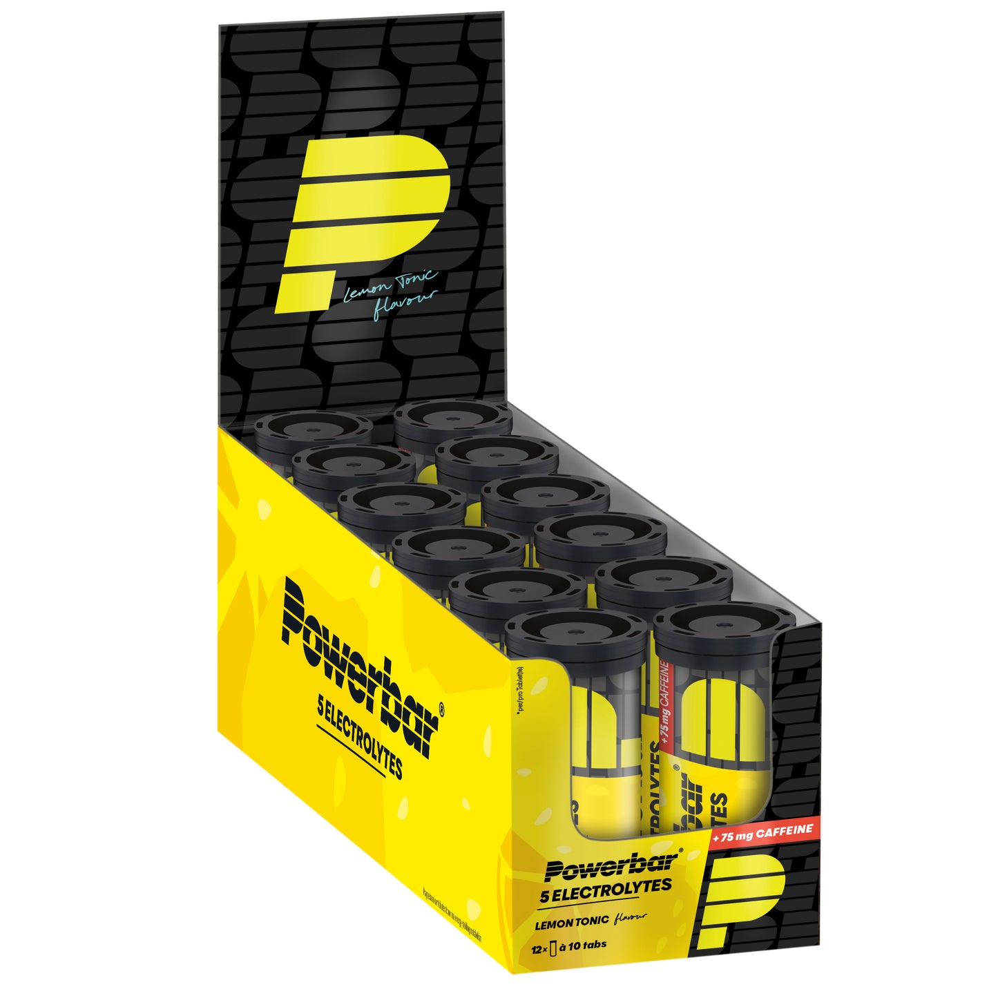 5 Electrolytes Lemon Tonic (with 75 mg Caffeine) (10 tablete) - 12 tuburi/ box