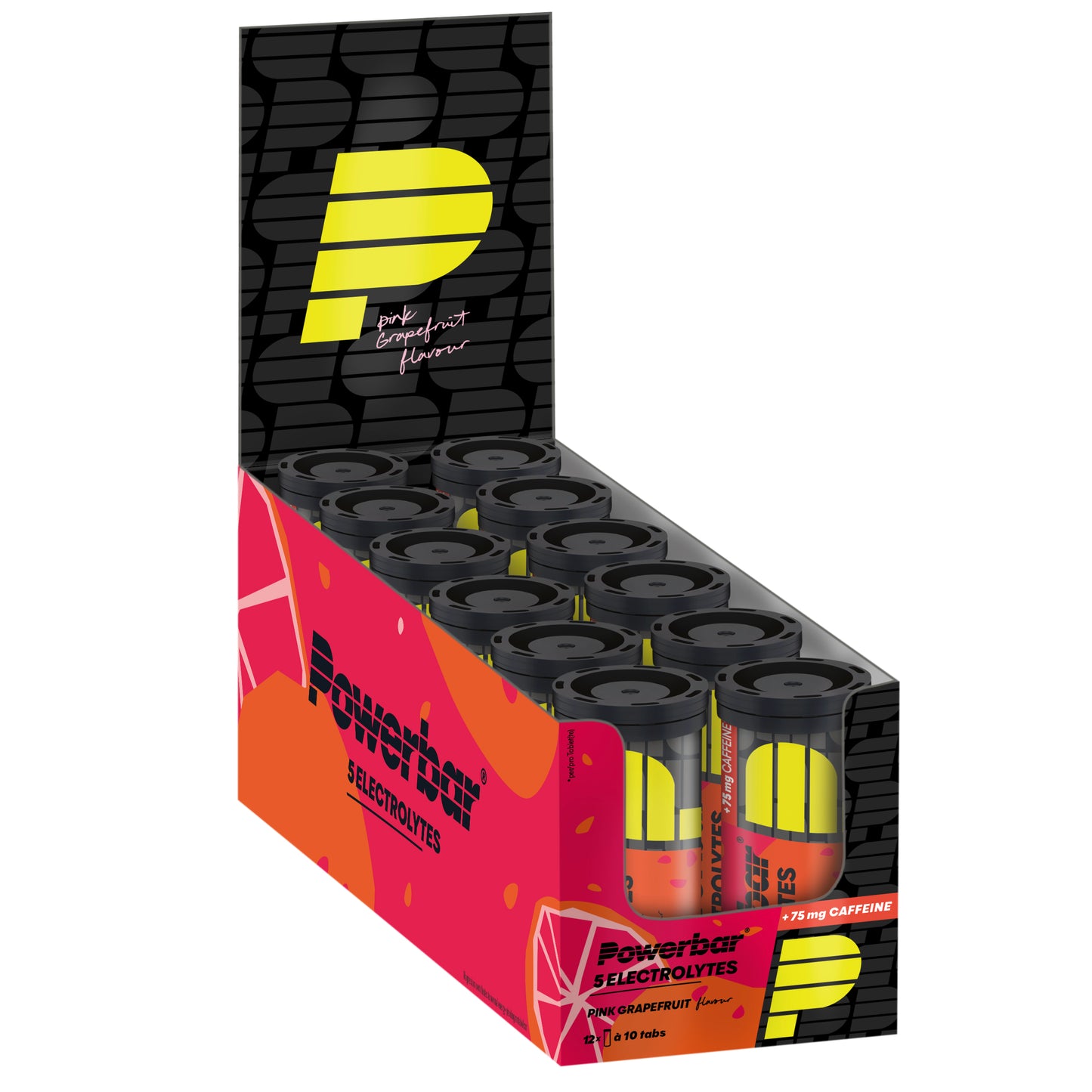 5 Electrolytes Pink Grapefruit (with 75 mg Caffeine) (10 tablete) - 12 tuburi/ box