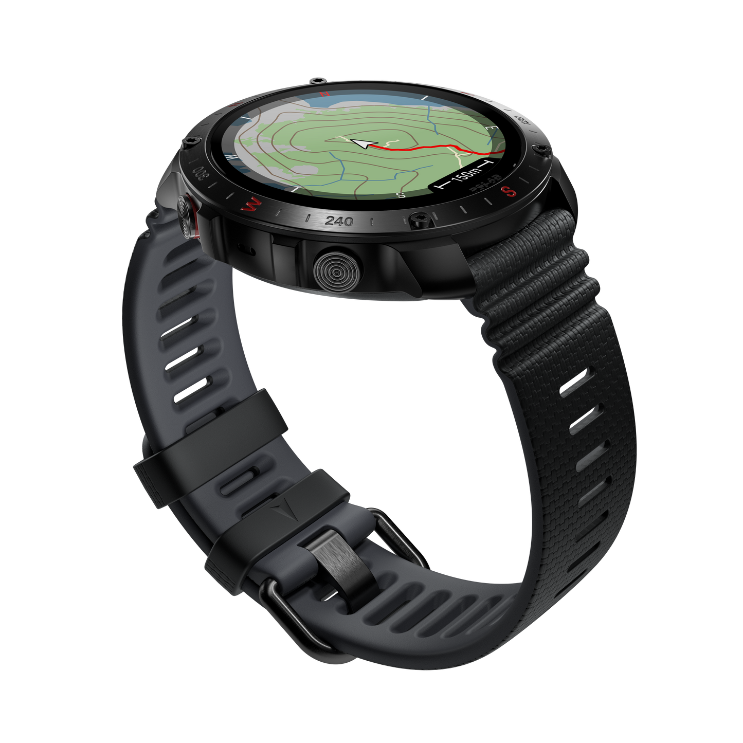Ceas Polar Grit X2 Pro, Amoled, Night Black, M-L