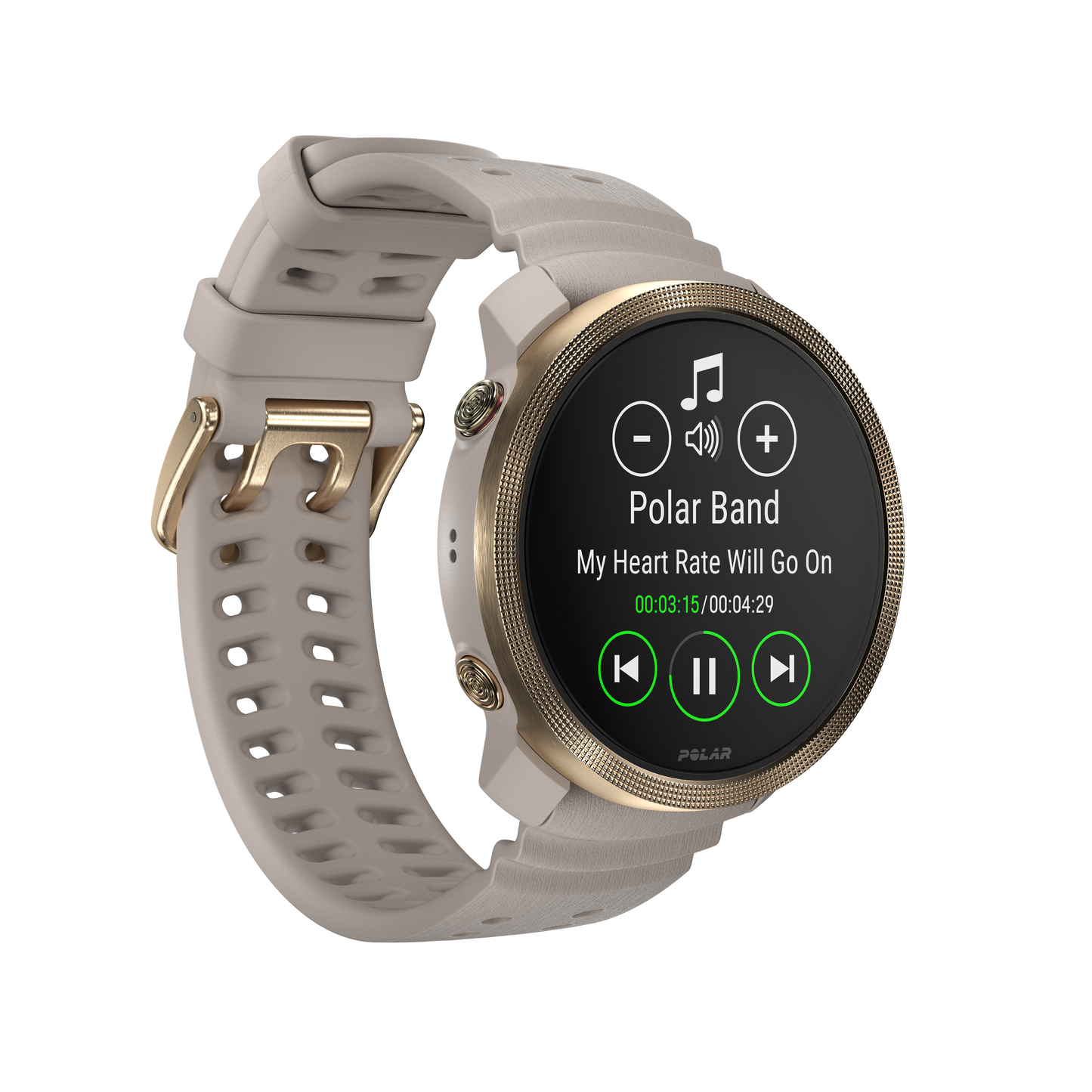Smartwatch Polar Vantage M3, Amoled, Greige