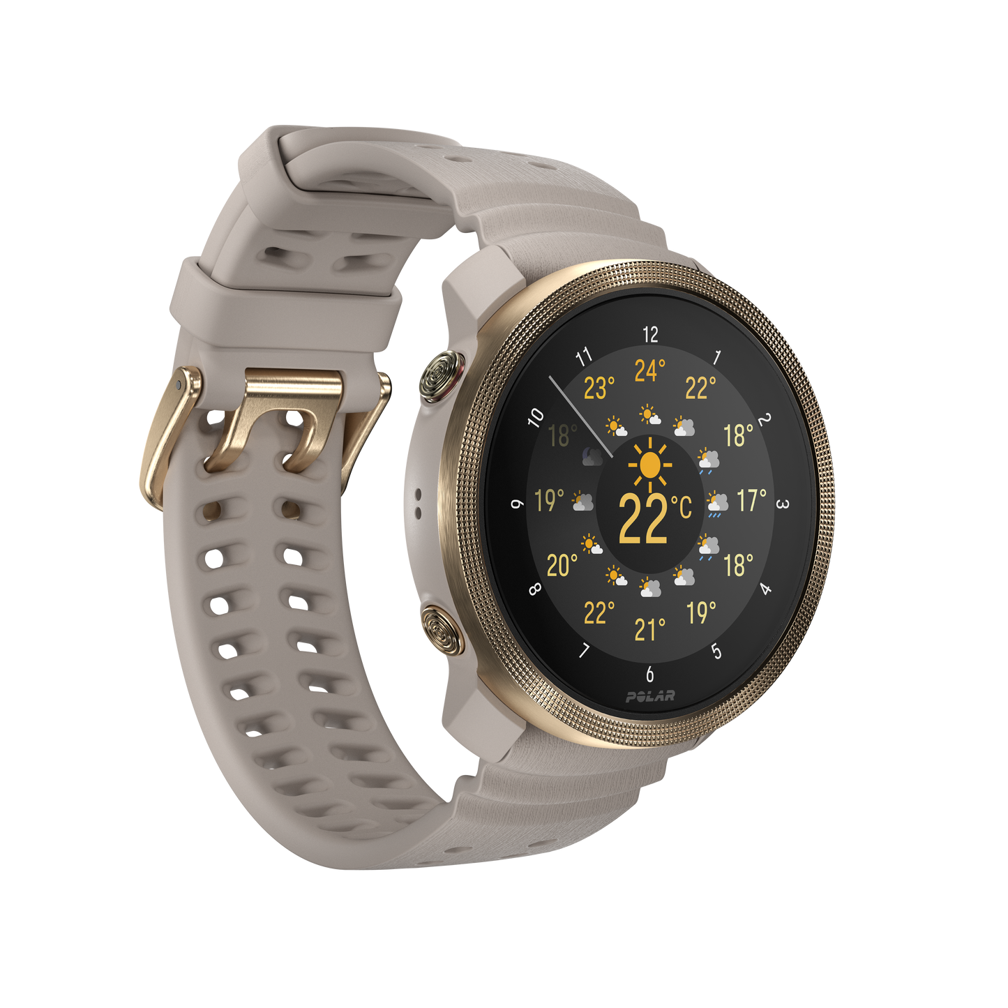 Smartwatch Polar Vantage M3, Amoled, Greige