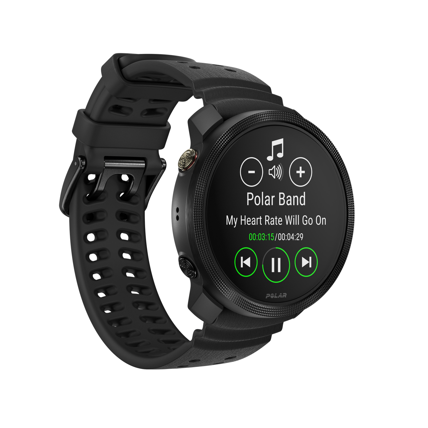 Ceas Polar Vantage M3, Amoled, Night Black