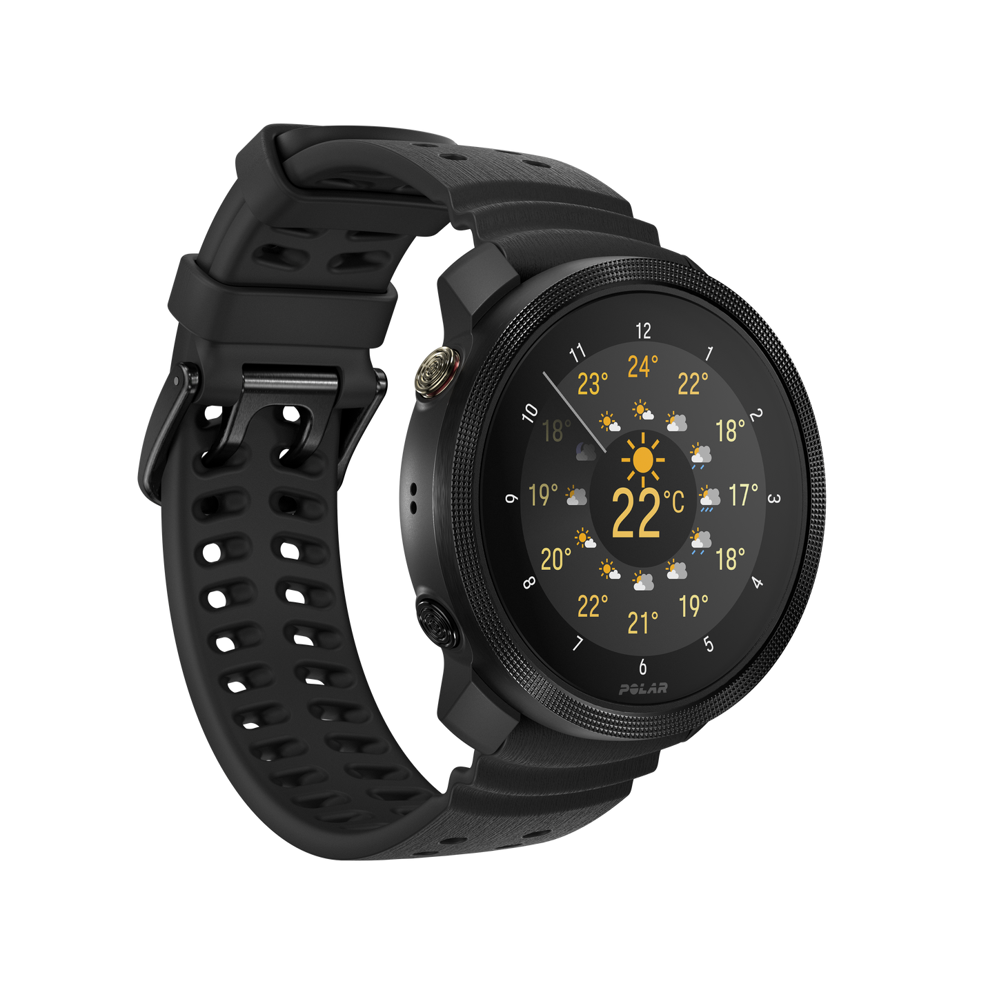 Ceas Polar Vantage M3, Amoled, Night Black