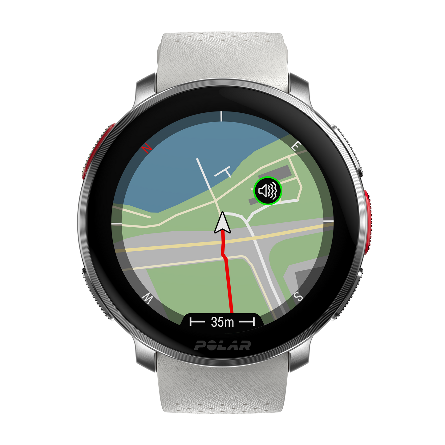 Ceas smartwatch Polar Vantage V3, M-L, Sunrise Apricot