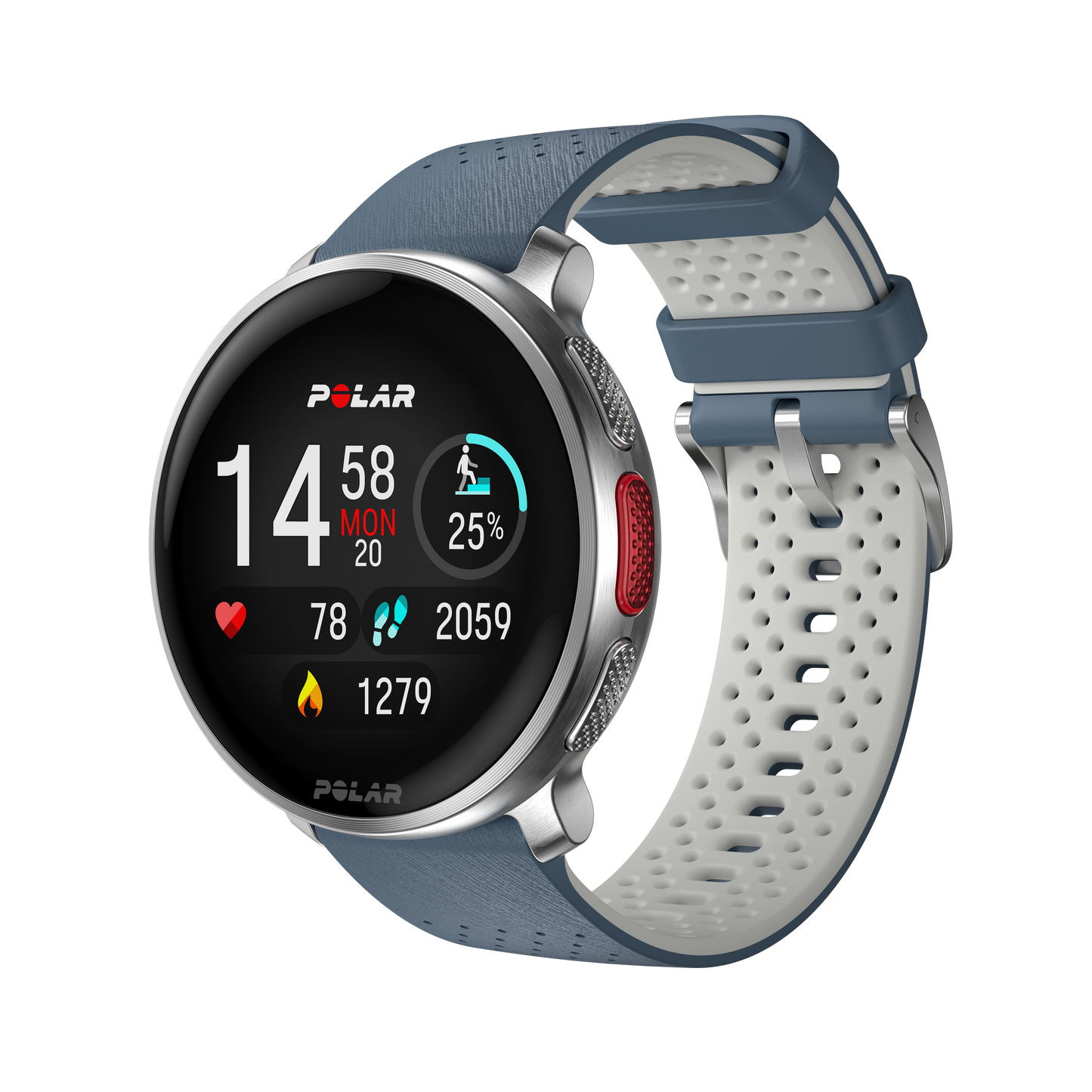 Ceas smartwatch Polar Vantage V3, M-L, Sky Blue