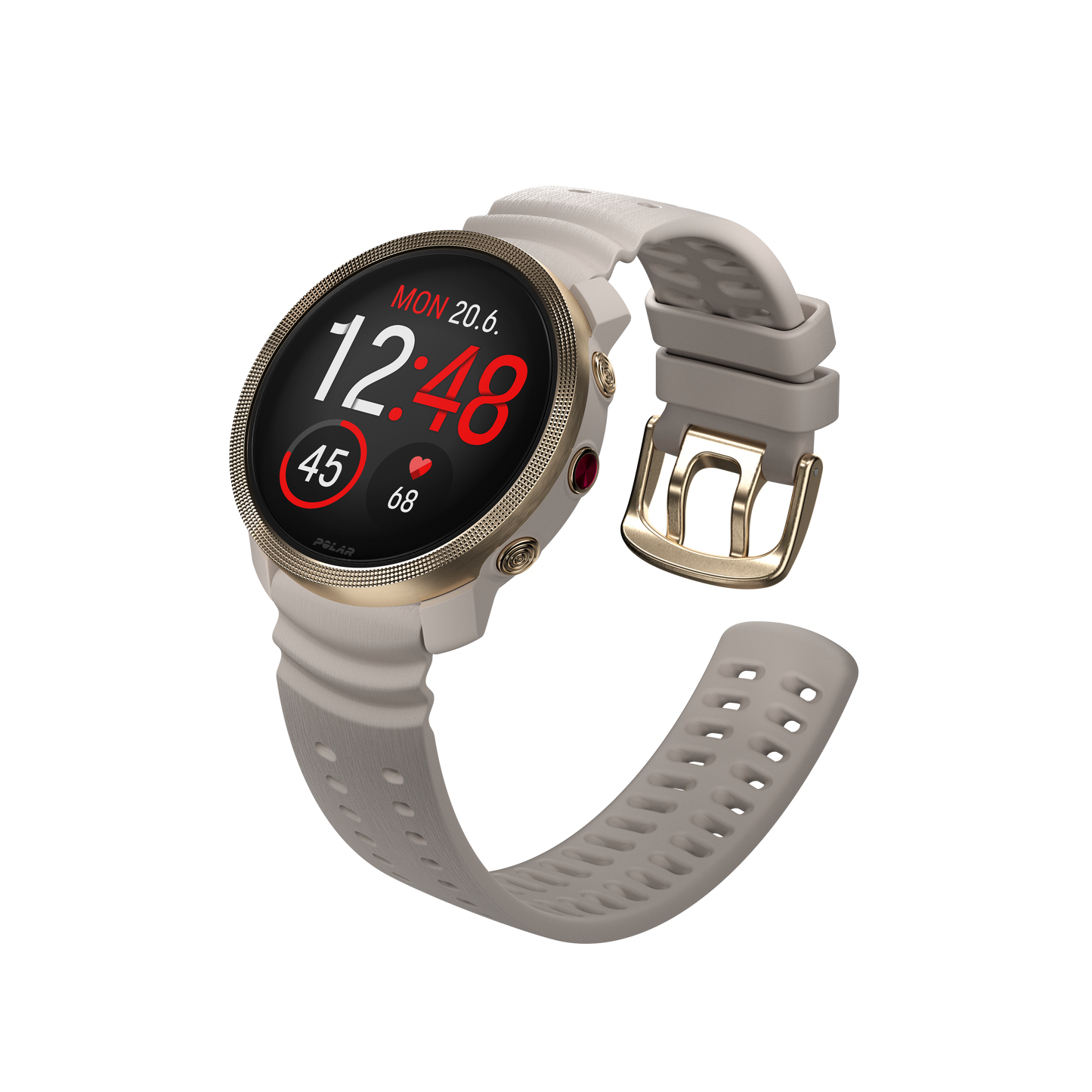 Smartwatch Polar Vantage M3, Amoled, Greige