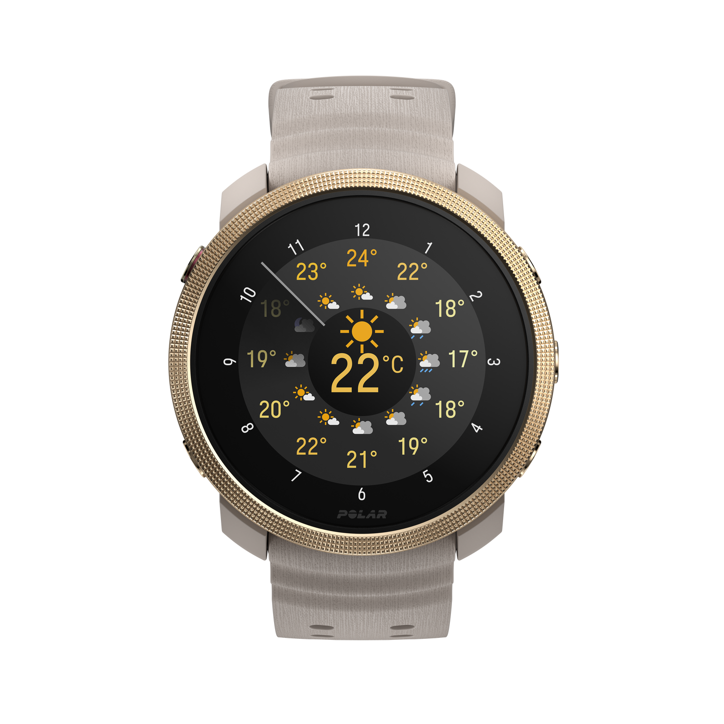Smartwatch Polar Vantage M3, Amoled, Greige