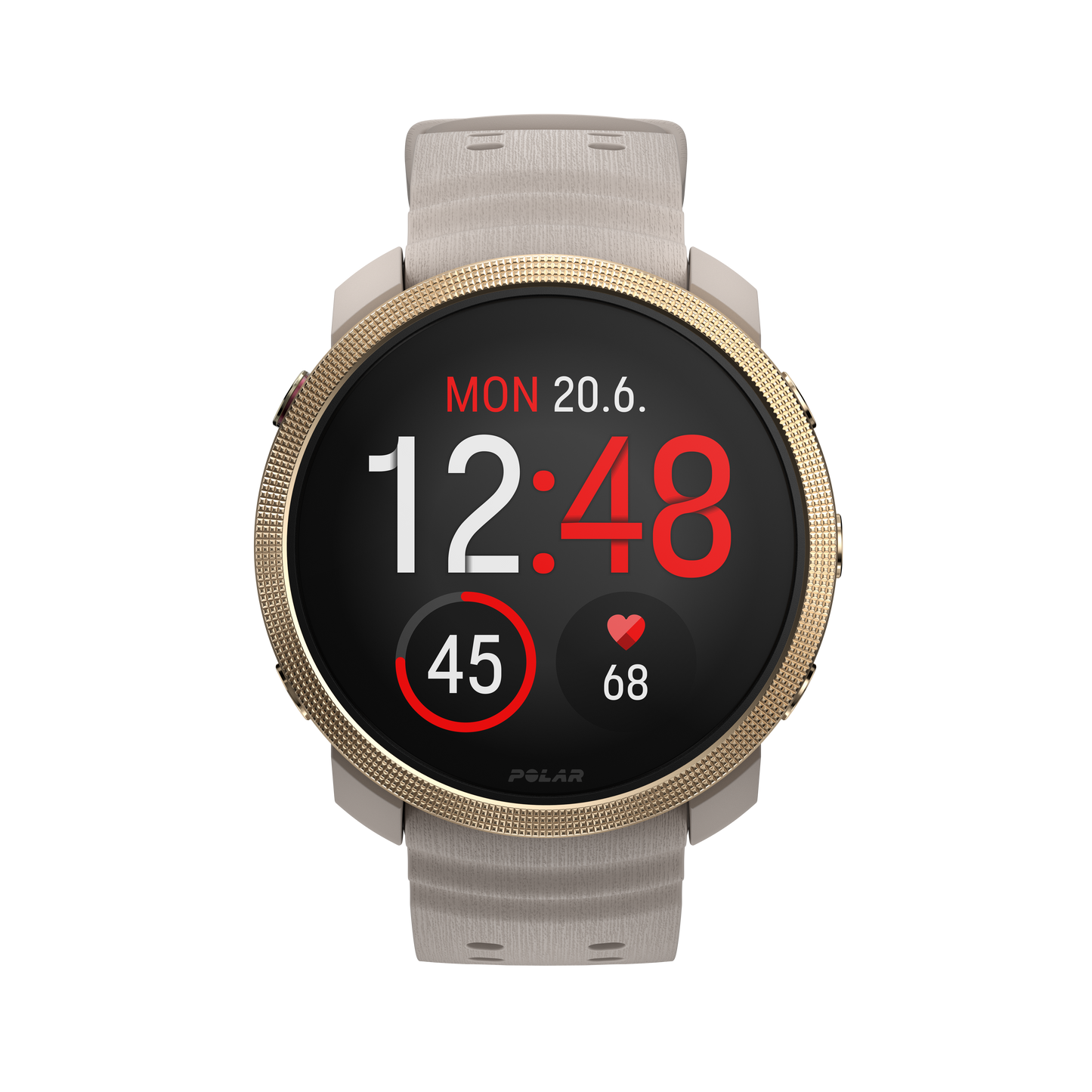 Smartwatch Polar Vantage M3, Amoled, Greige