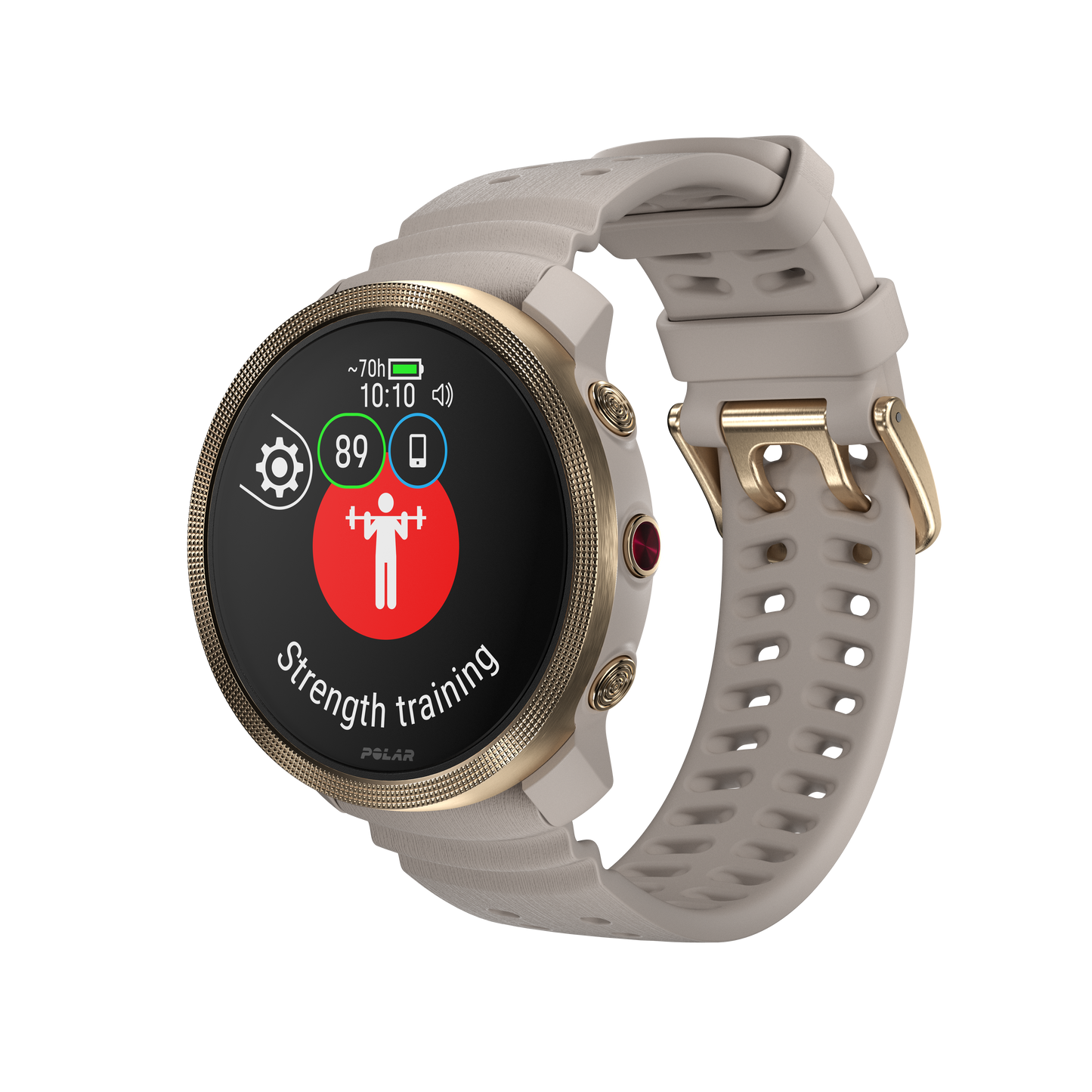 Smartwatch Polar Vantage M3, Amoled, Greige