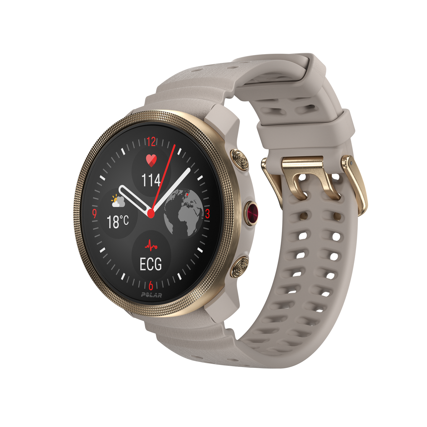 Smartwatch Polar Vantage M3, Amoled, Greige
