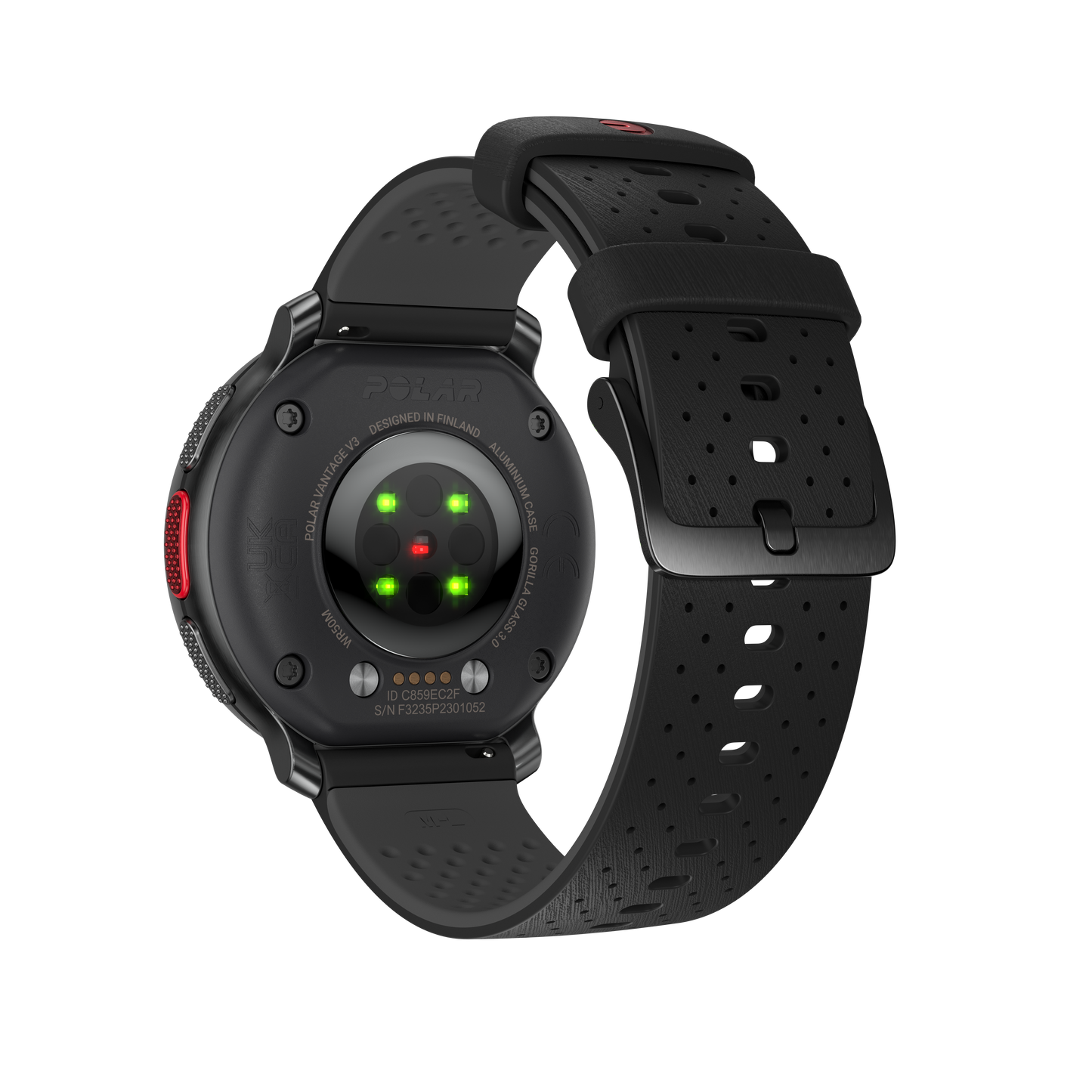 Ceas Polar Vantage V3, S-L Night Black + H10