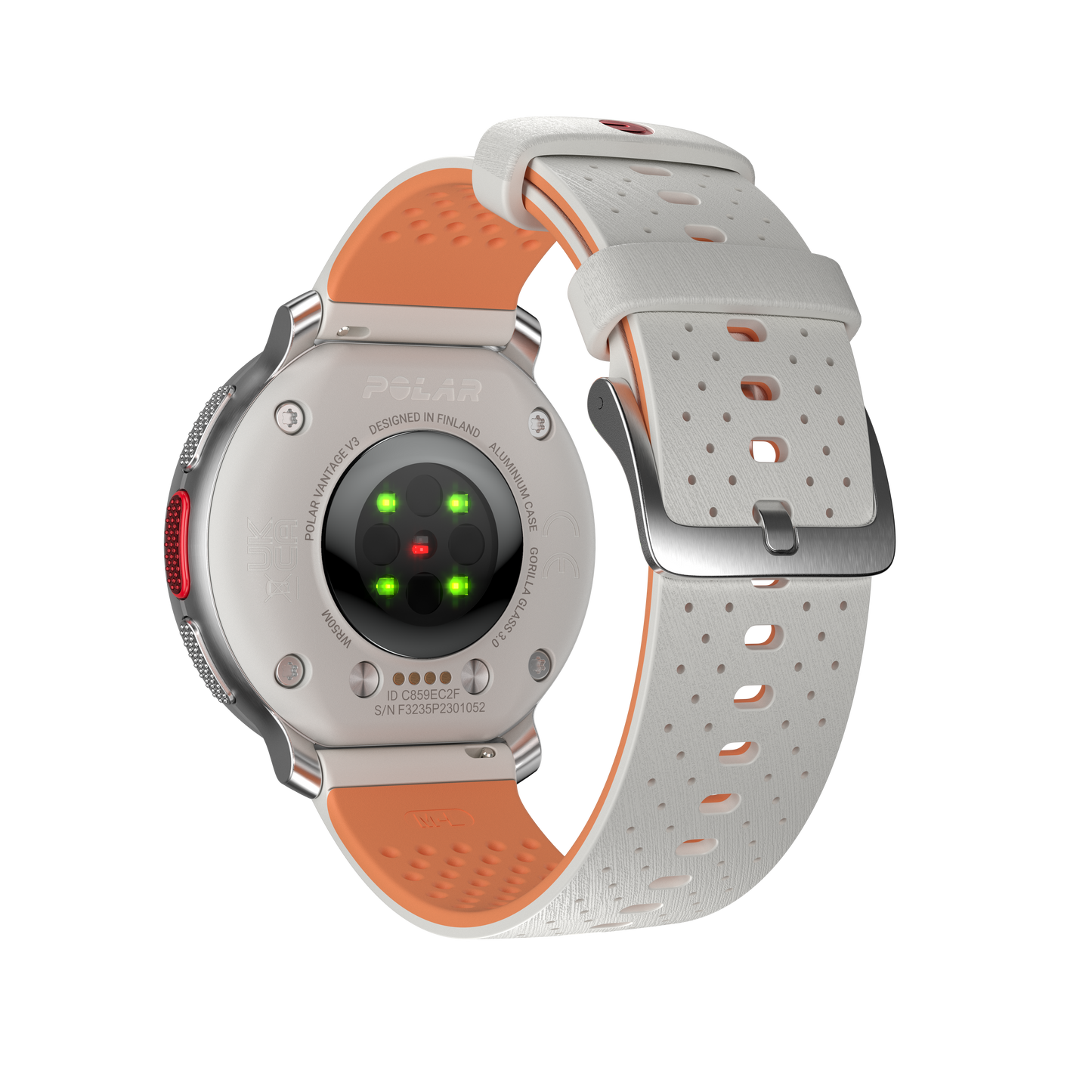 Ceas smartwatch Polar Vantage V3, M-L, Sunrise Apricot