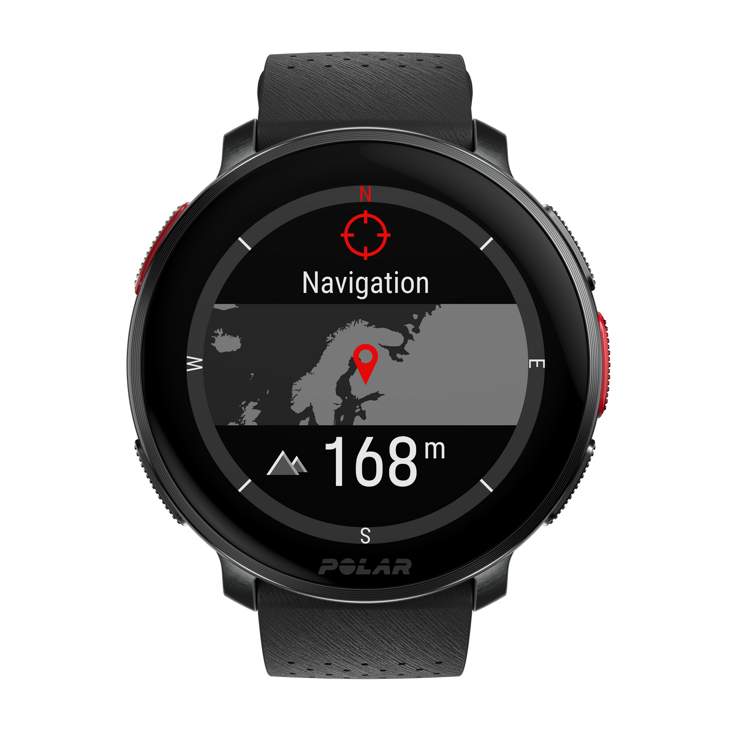 Ceas Polar Vantage V3, S-L Night Black + H10