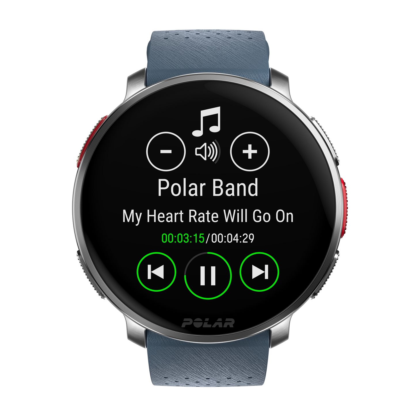 Ceas smartwatch Polar Vantage V3, M-L, Sky Blue