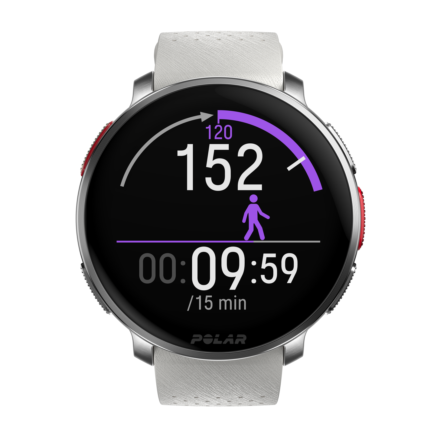 Ceas smartwatch Polar Vantage V3, M-L, Sunrise Apricot