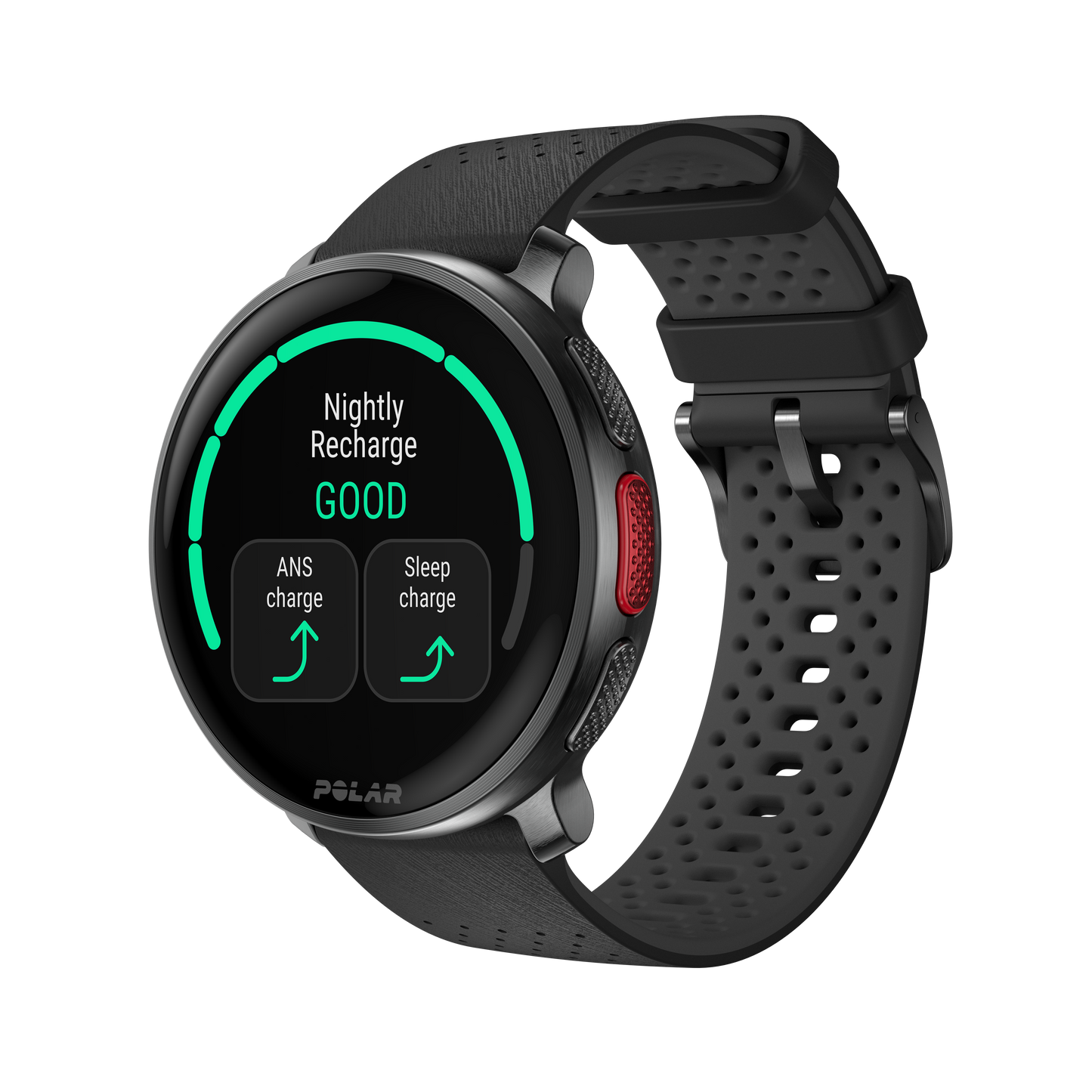 Ceas Polar Vantage V3, S-L Night Black + H10