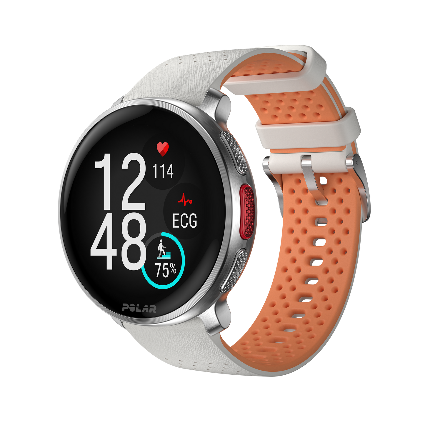 Ceas smartwatch Polar Vantage V3, M-L, Sunrise Apricot
