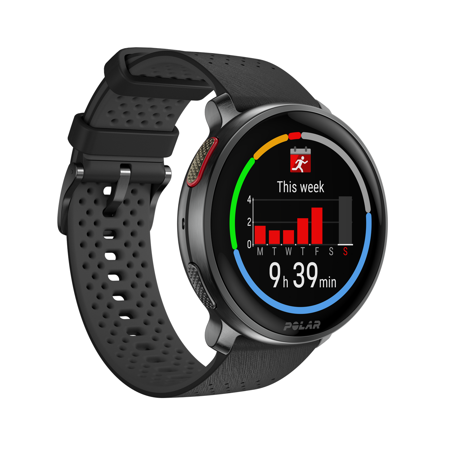 Ceas Polar Vantage V3, S-L Night Black + H10