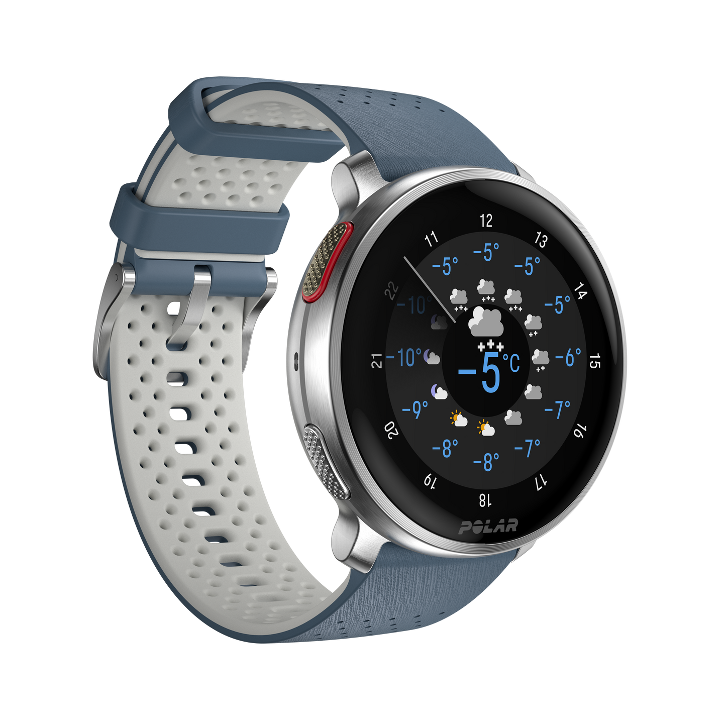 Ceas smartwatch Polar Vantage V3, M-L, Sky Blue