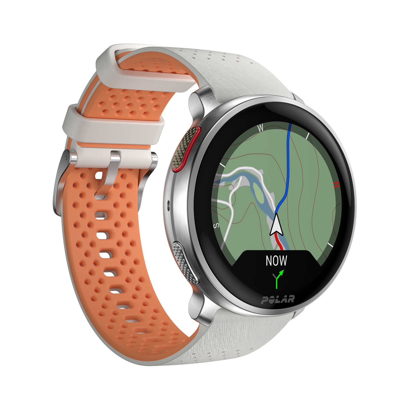 Ceas smartwatch Polar Vantage V3, M-L, Sunrise Apricot