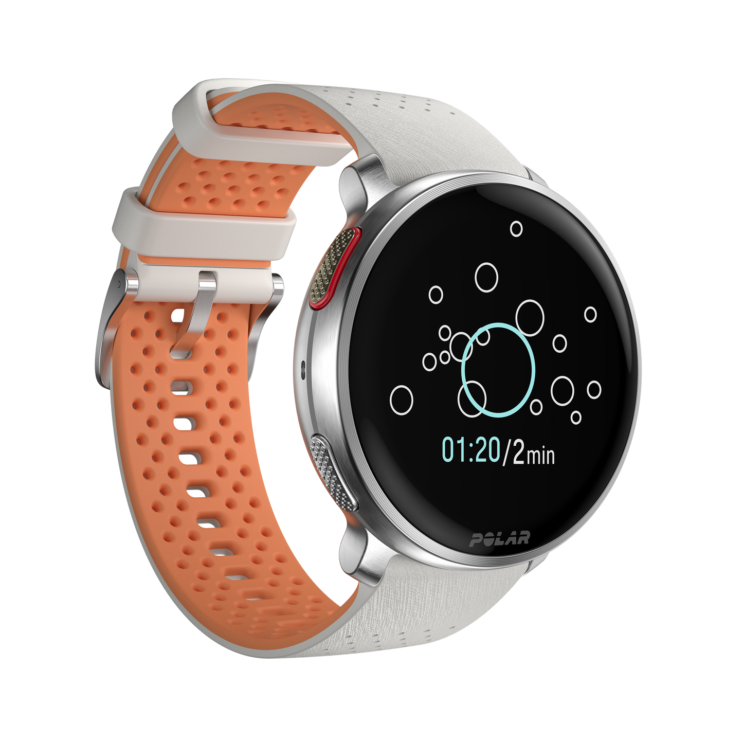 Ceas smartwatch Polar Vantage V3, M-L, Sunrise Apricot