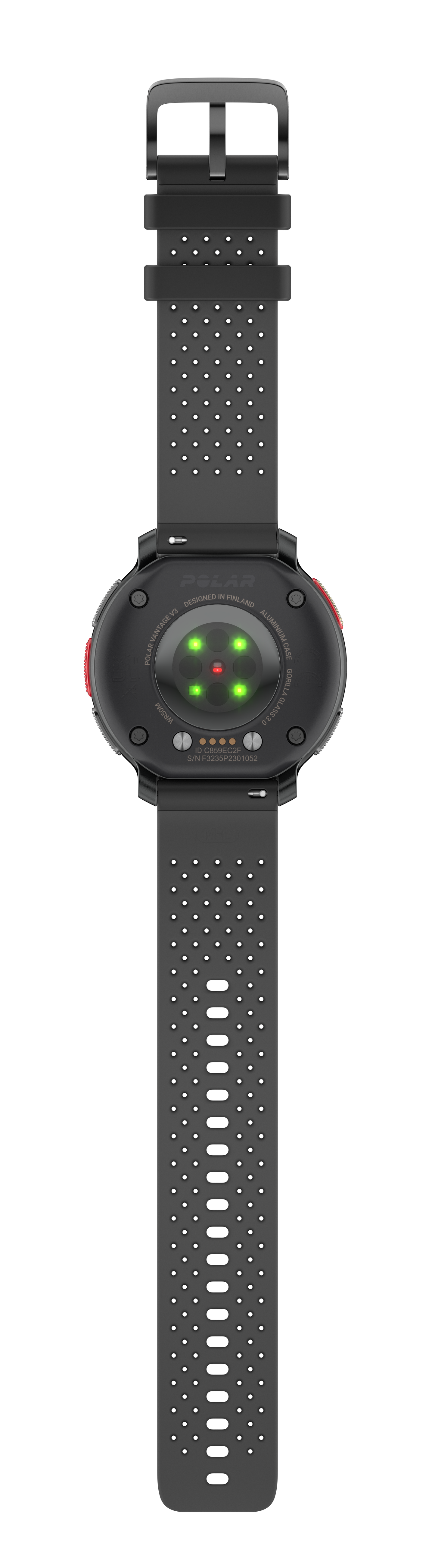 Ceas Polar Vantage V3, S-L Night Black + H10