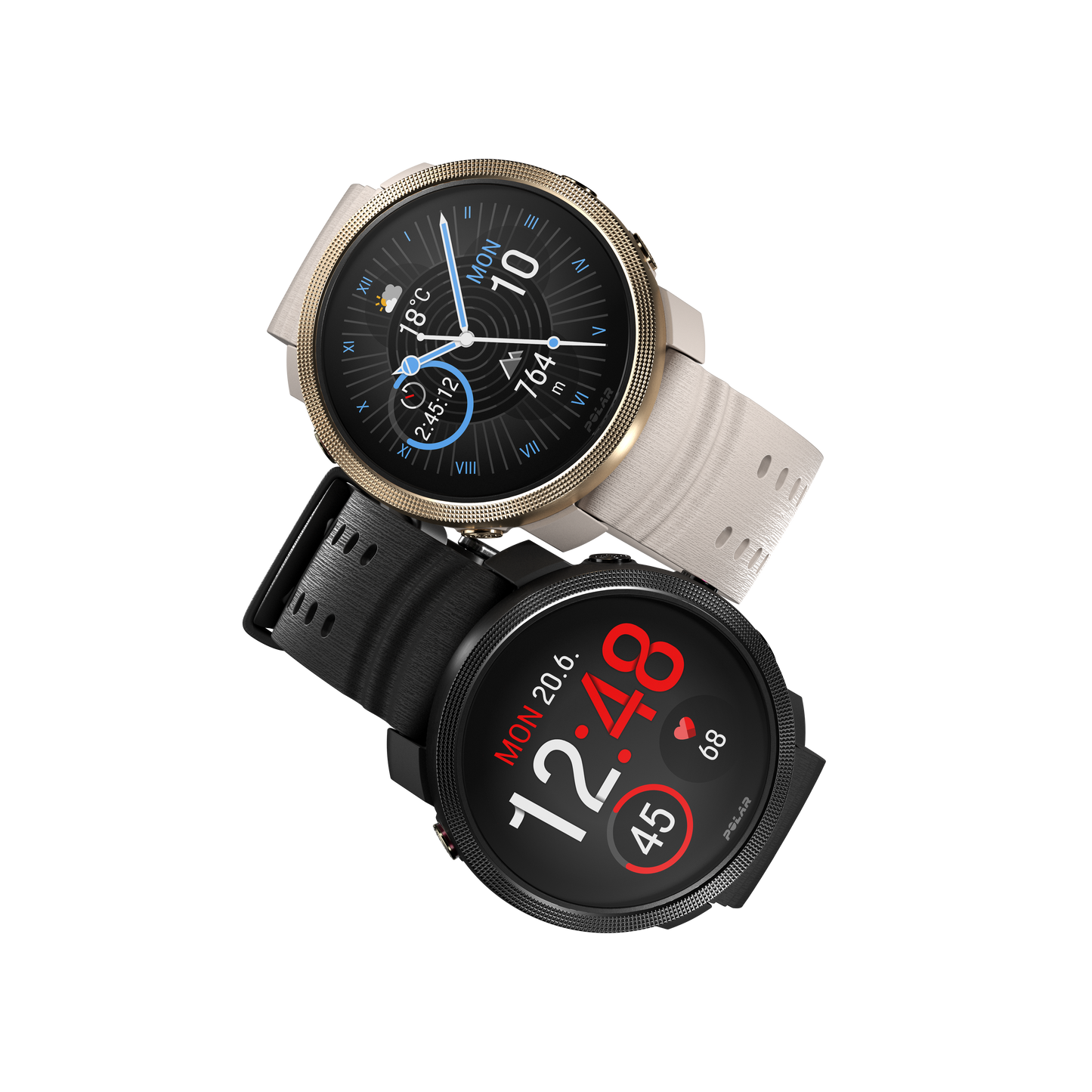 Ceas Polar Vantage M3, Amoled, Night Black