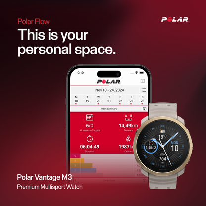 Ceas Polar Vantage M3 Greige Sand S-L