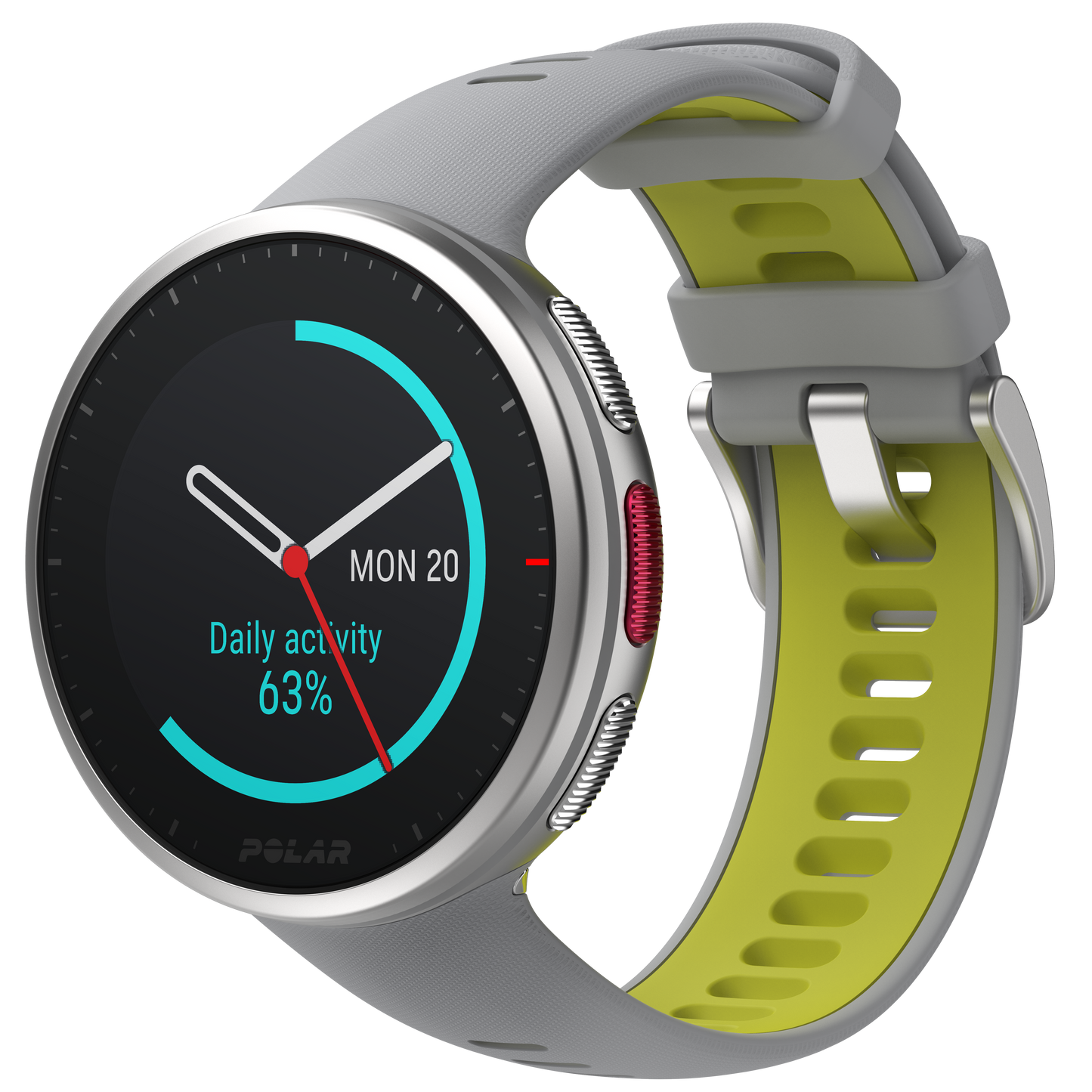 Ceas Polar Vantage V2 GRY-LIME M/L + Polar H10