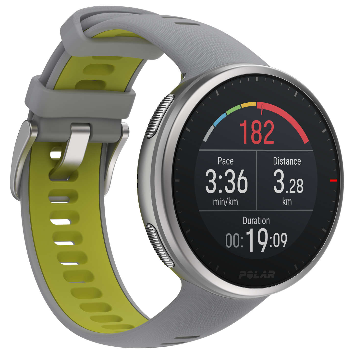 Ceas Polar Vantage V2 GRY-LIME M/L + Polar H10