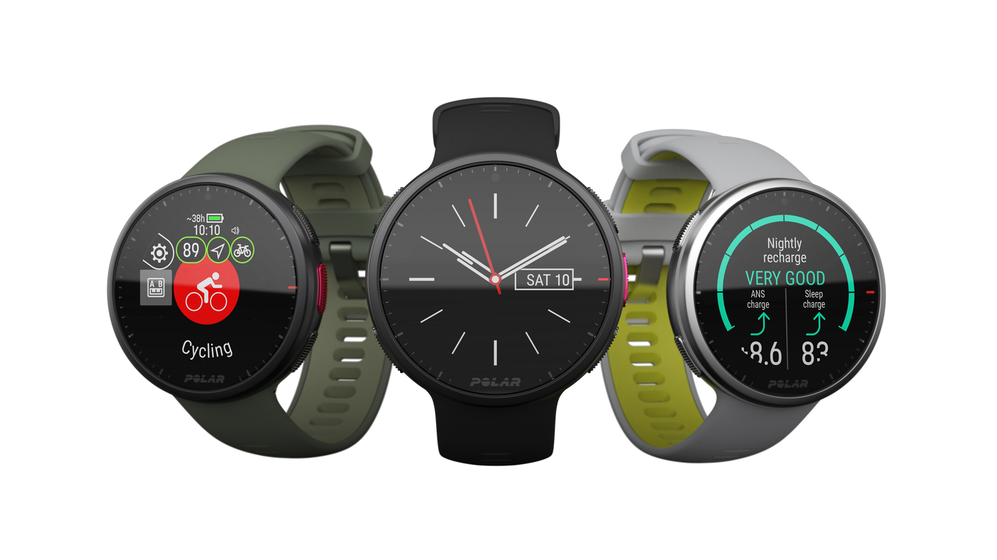 Ceas Polar Vantage V2 GRY-LIME M/L + Polar H10