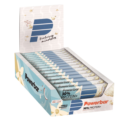 Powerbar Protein Plus 30% Vanilla Coconut - 55 g  (15 buc/box)