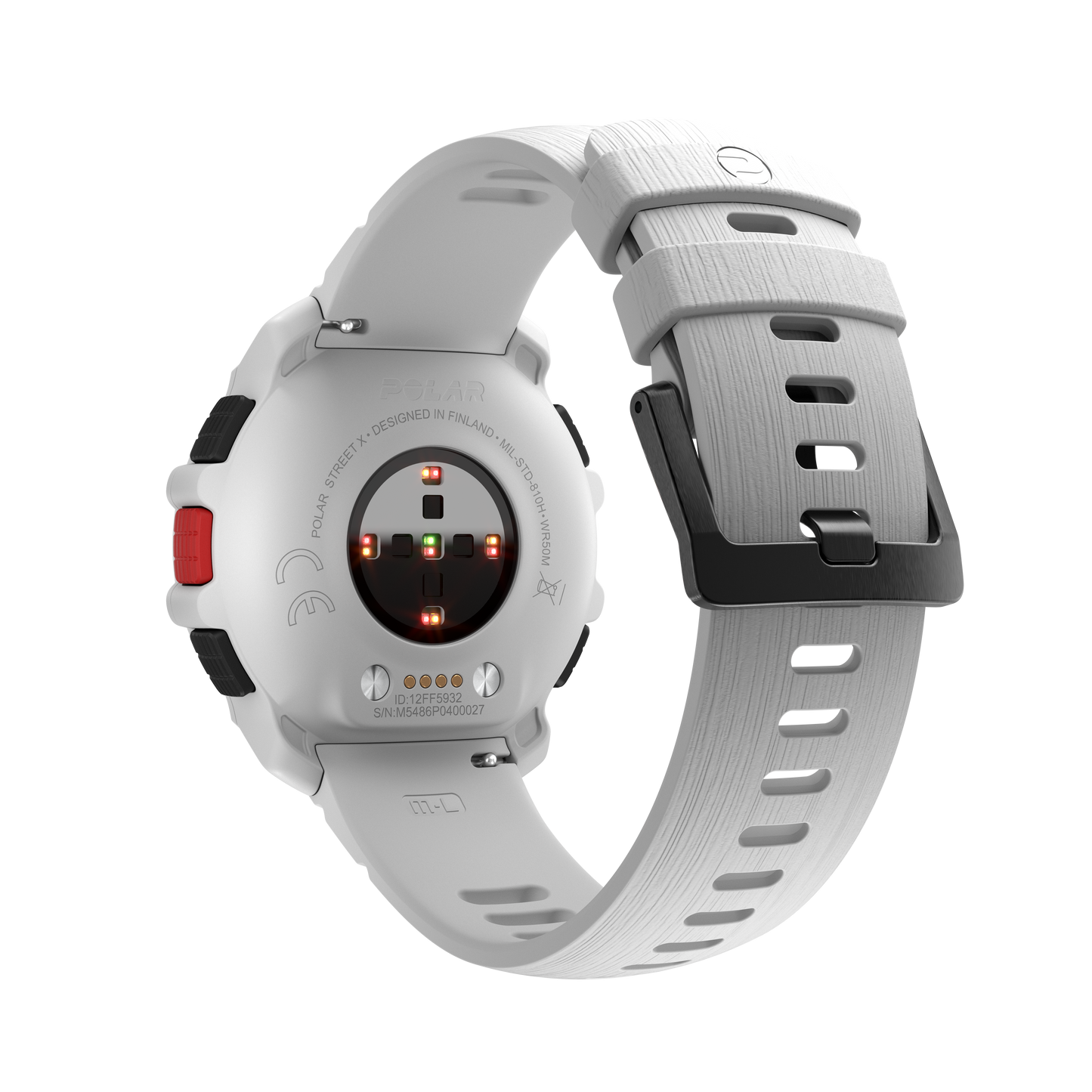 Ceas Polar Street X, Alb