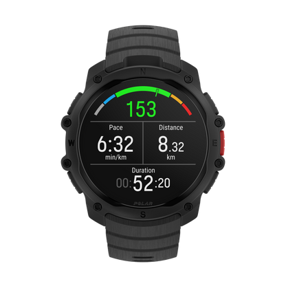 Ceas Polar Street X, Negru